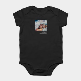 Crop Top Astral Projection (DarkTops) Baby Bodysuit